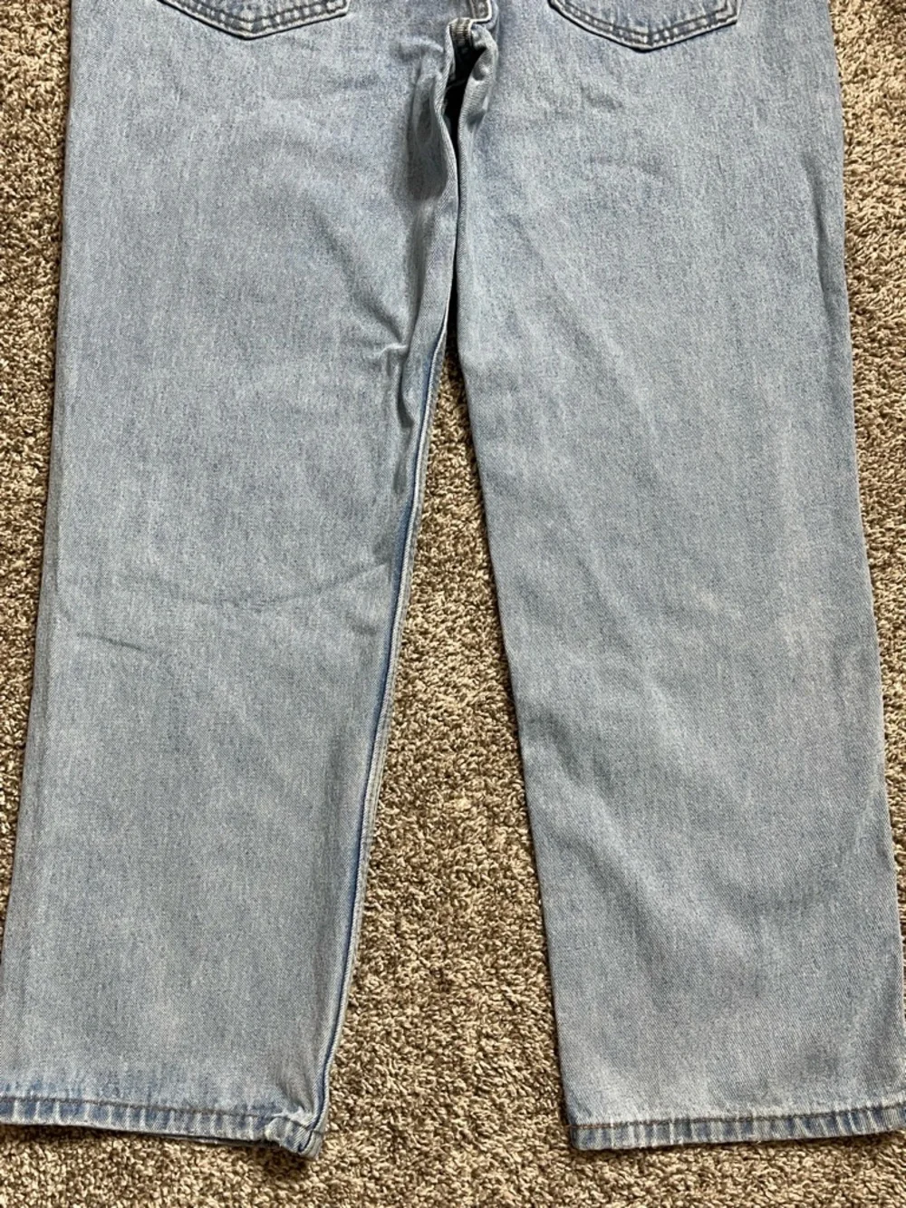 Levi's 550 Relaxed Fit Light Stonewash Denim Jeans Size 36x30 Casual Dad Jeans